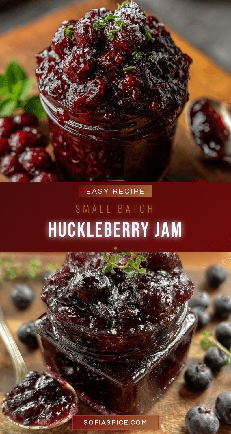 easy small batch huckleberry jam recipe recipe
