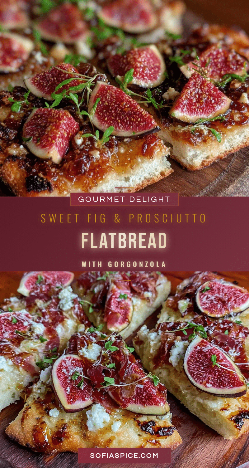 fresh fig and prosciutto flatbread recipe