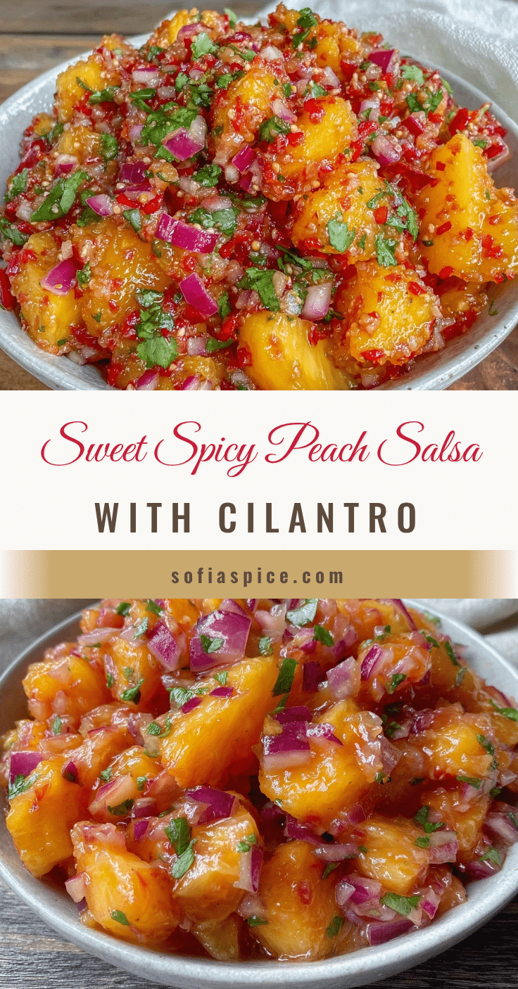 fresh peach salsa recipe