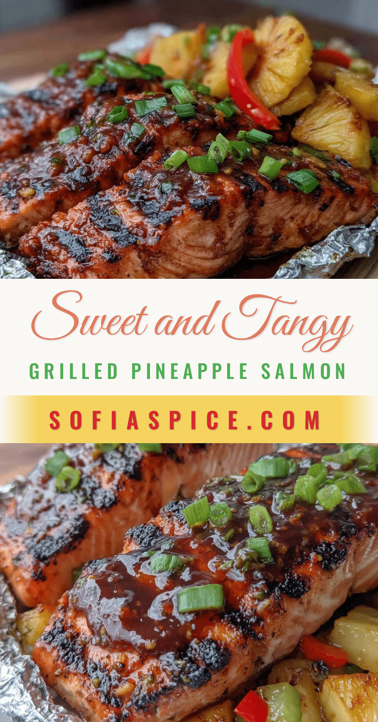 grilled pineapple teriyaki salmon recipe
