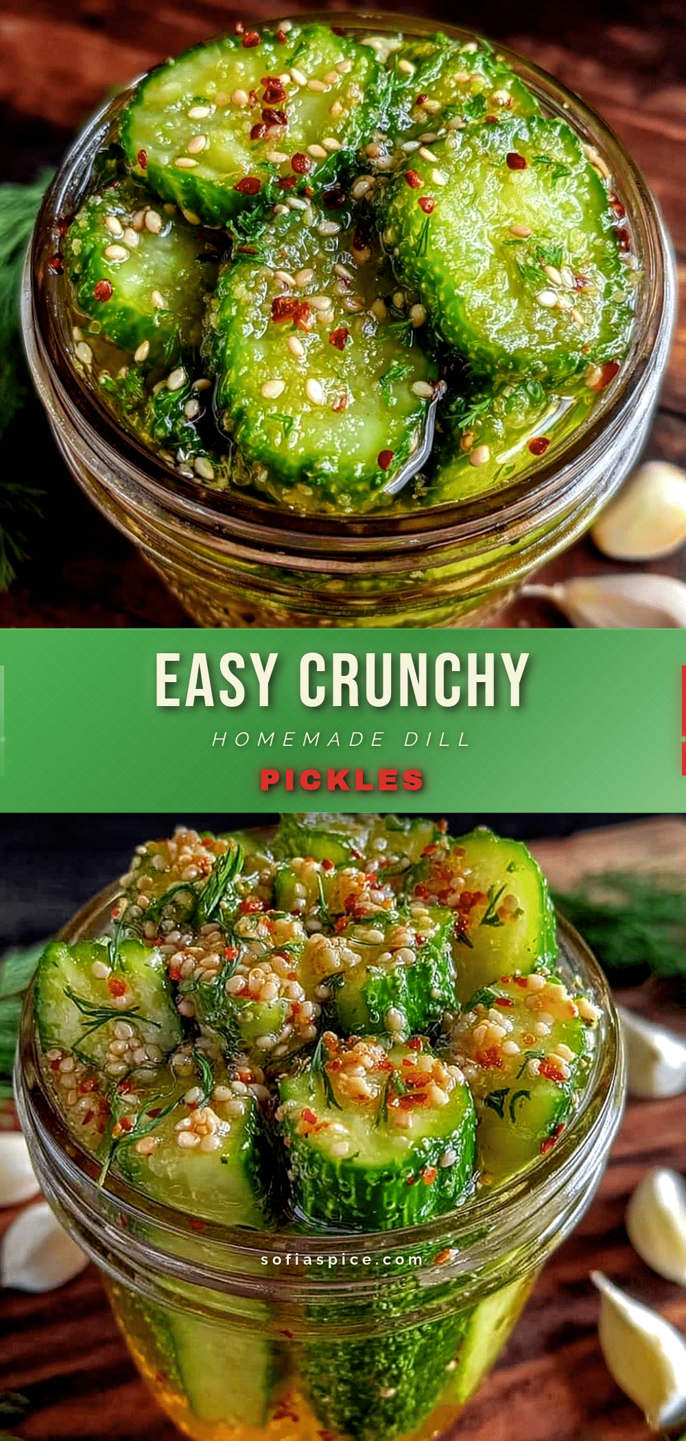 homemade dill pickles recipe