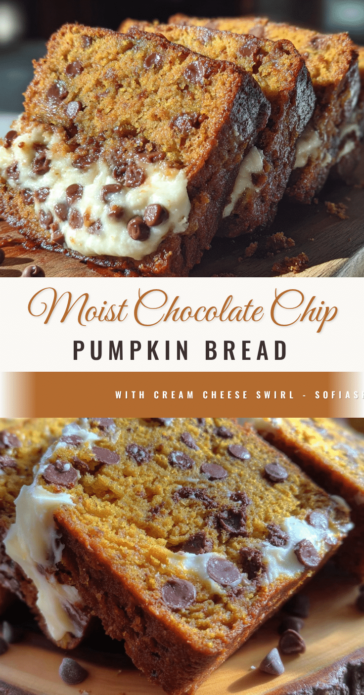 moist chocolate chip pumpkin bread recipe