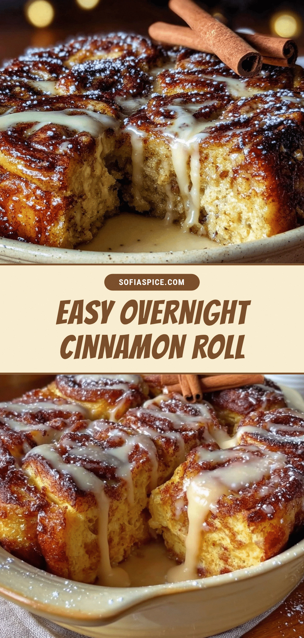 overnight cinnamon roll french toast bake recipe