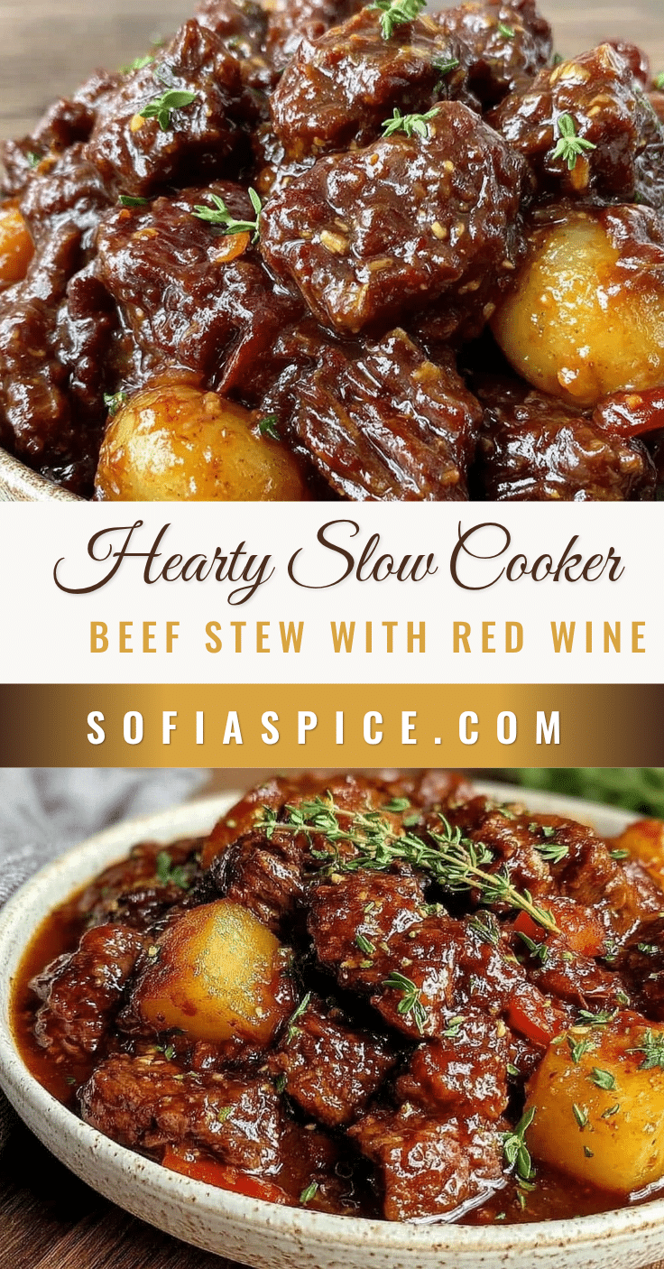 slow cooker beef stew recipe