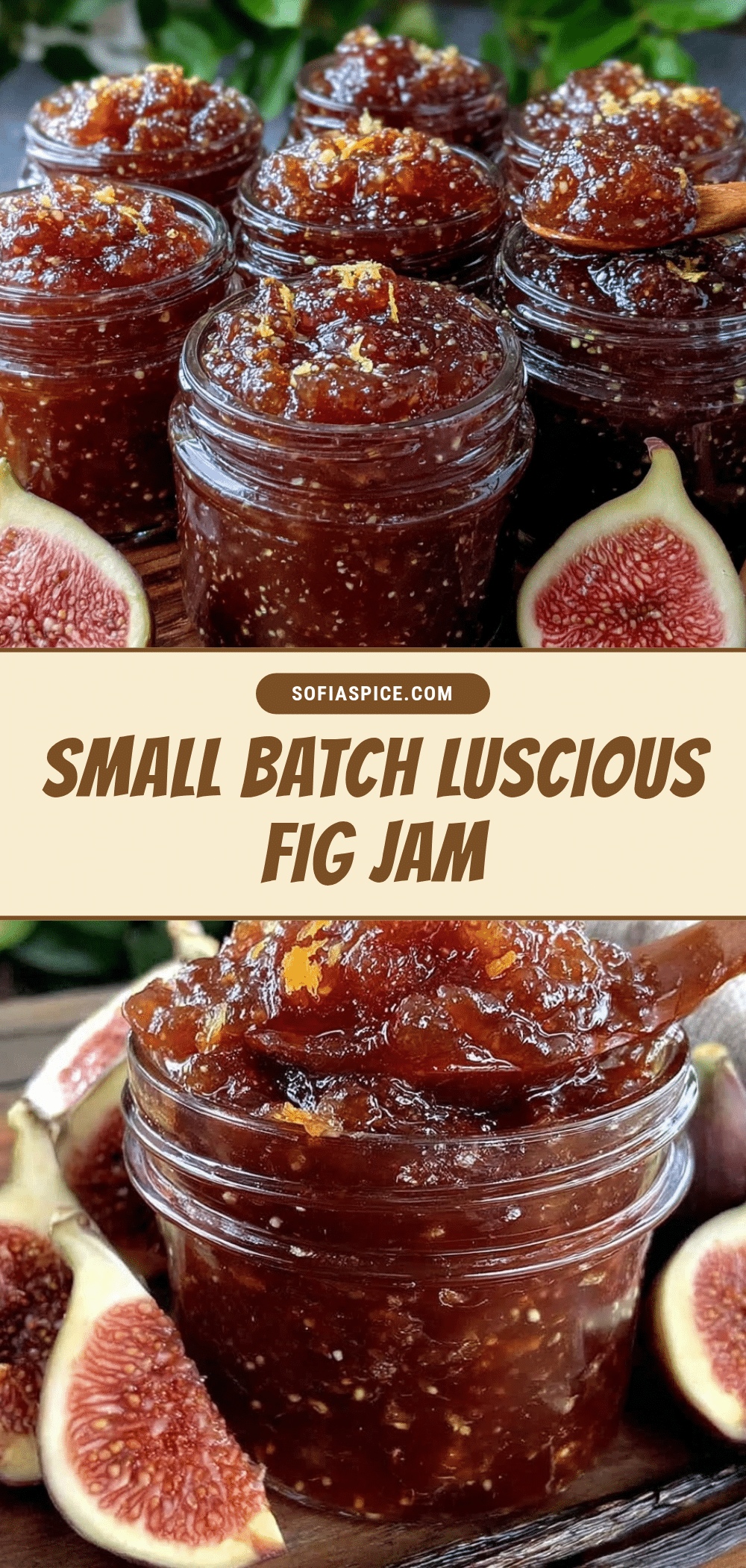 small batch fig jam recipe