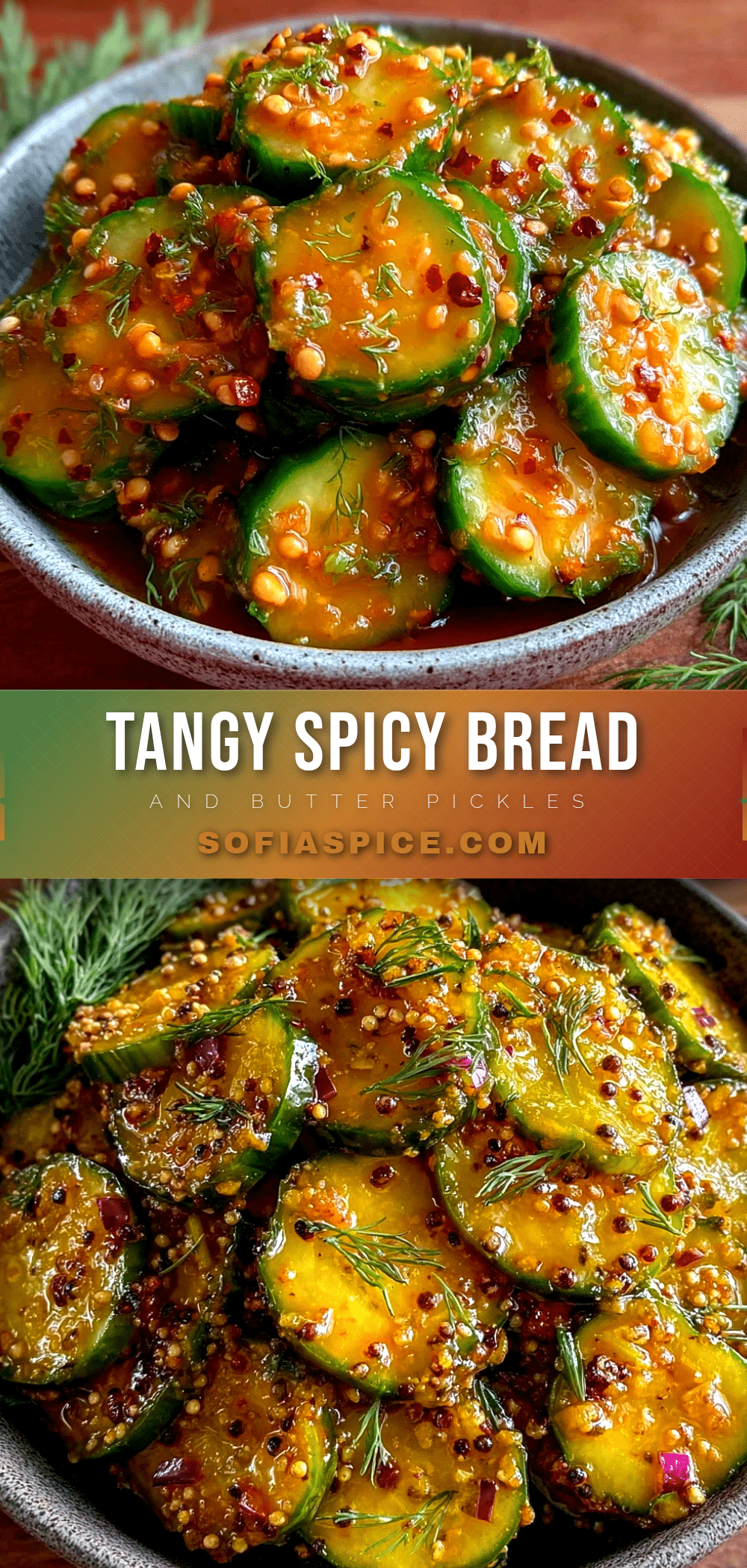 spicy bread and butter pickles recipe