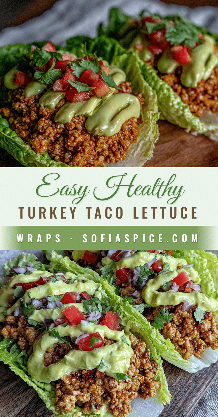 turkey taco lettuce wraps recipe