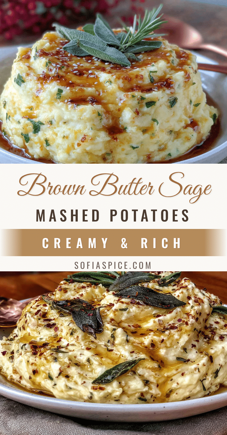 brown butter sage mashed potatoes recipe