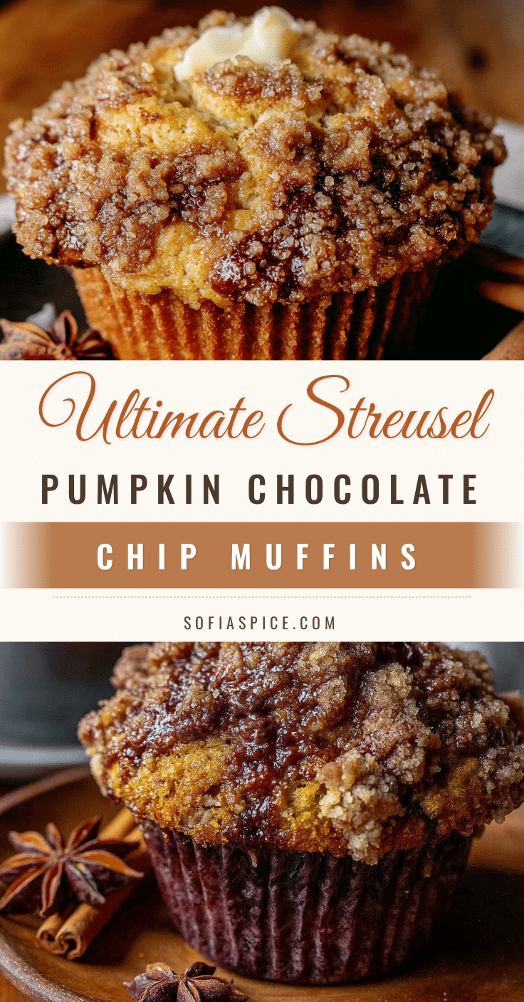 chocolate chip pumpkin muffins recipe