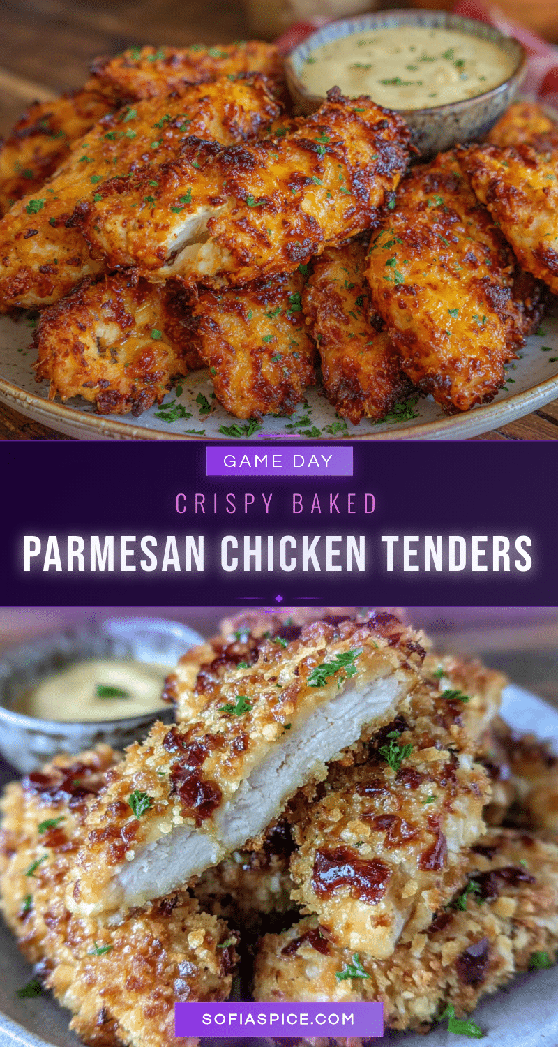 crispy baked parmesan chicken tenders recipe
