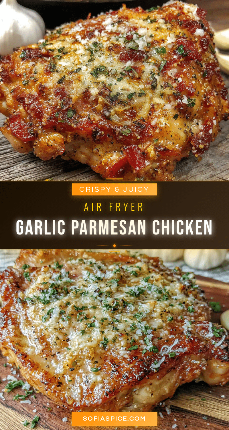 crispy garlic parmesan chicken thighs recipe
