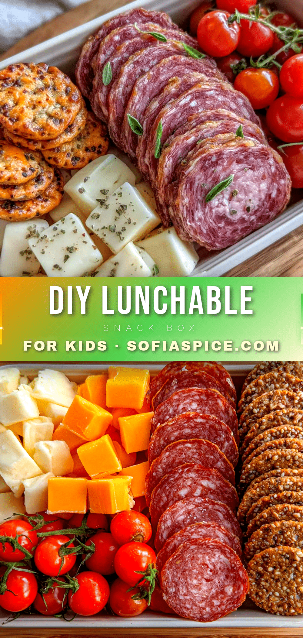 diy lunchable snack box for kids recipe