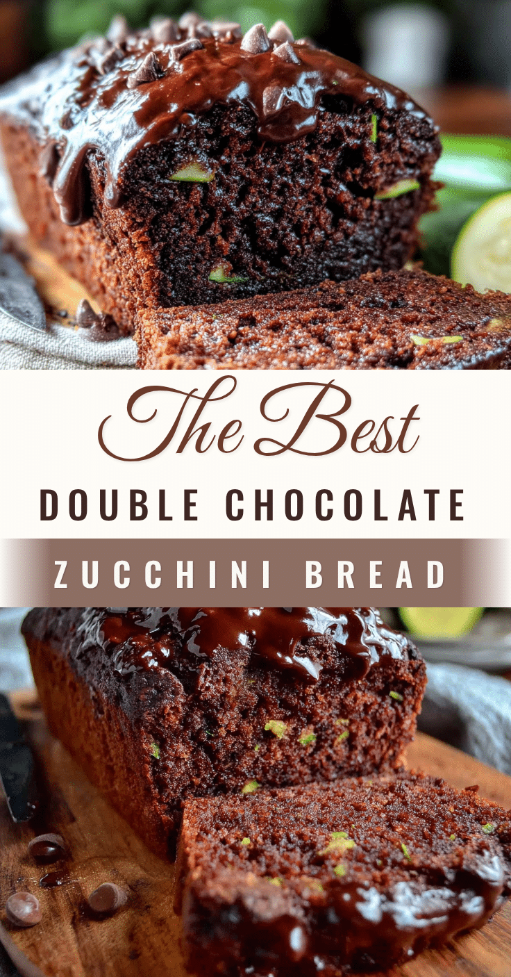 double chocolate zucchini bread recipe
