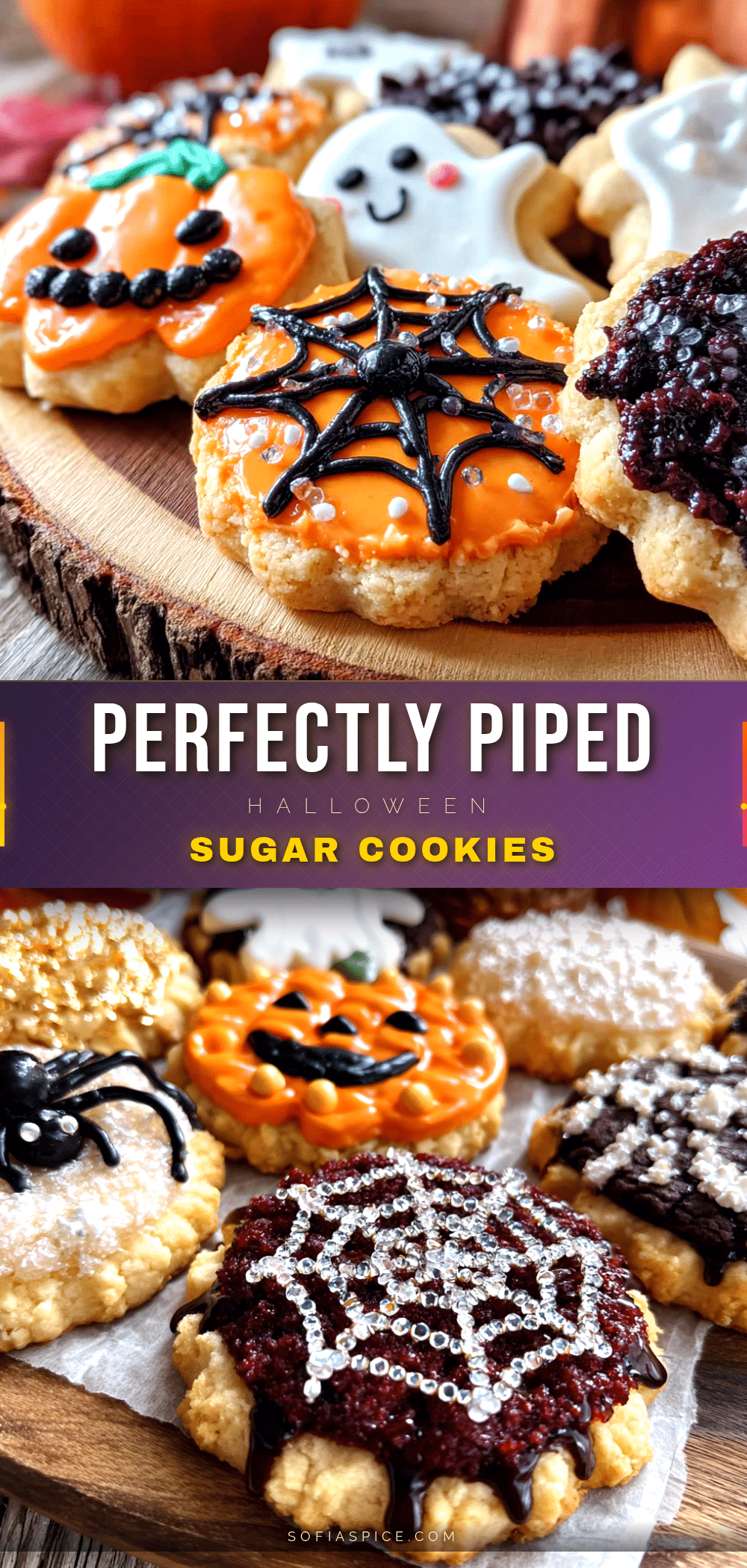 Halloween sugar cookies recipe