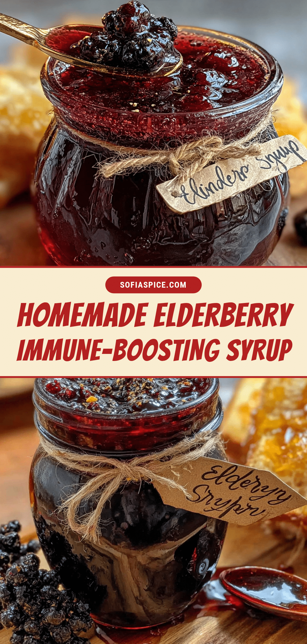 homemade elderberry syrup recipe