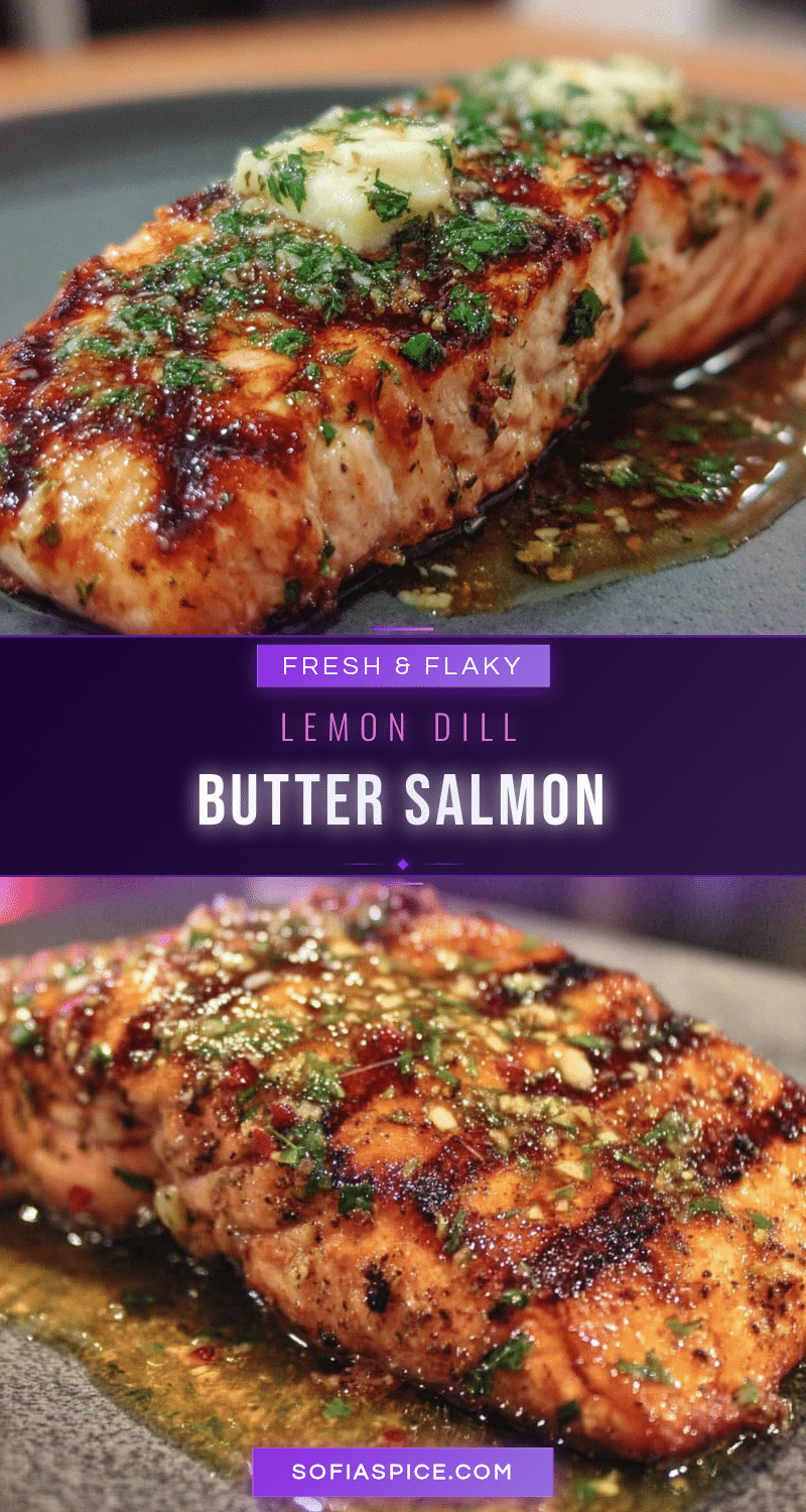lemon dill butter salmon recipe
