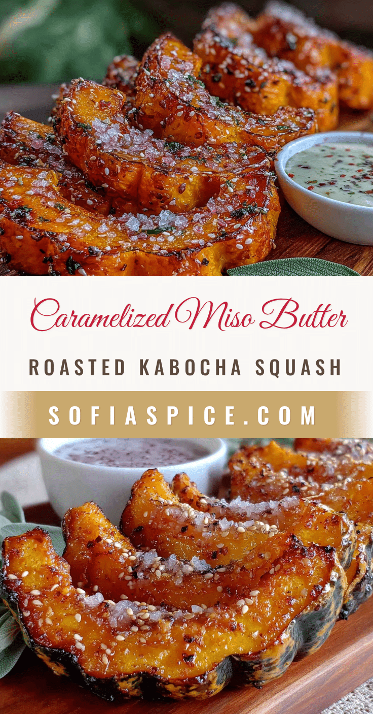miso butter roasted kabocha squash recipe