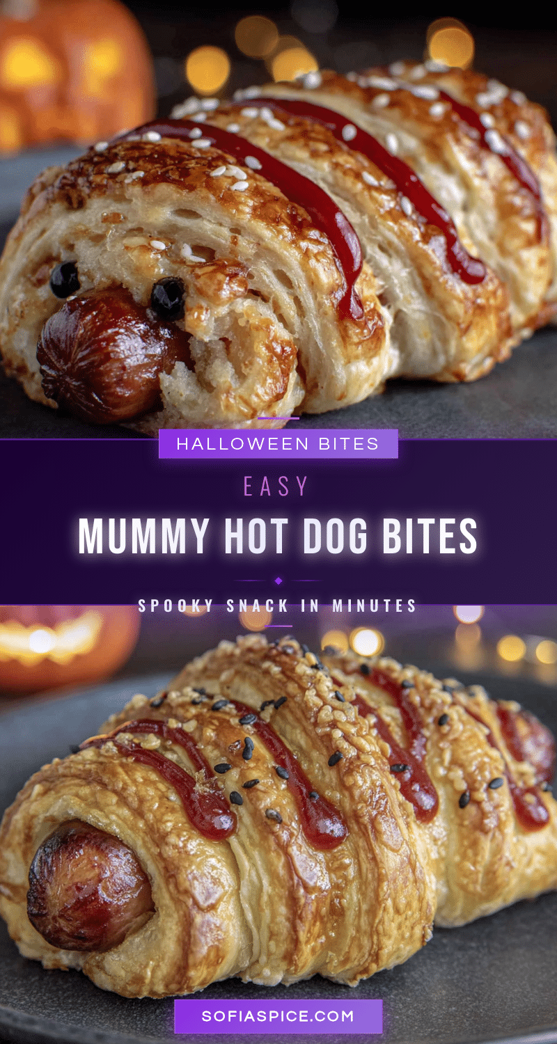 mummy hot dog bites recipe