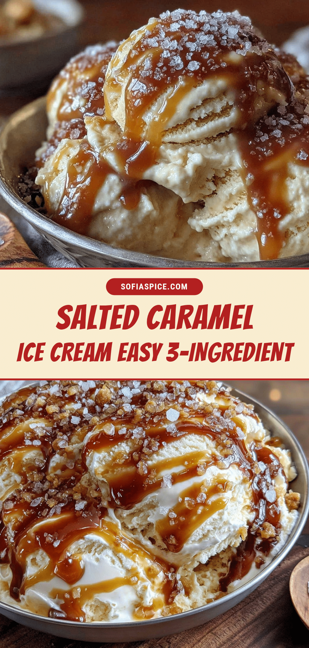 no-churn salted caramel ice cream recipe