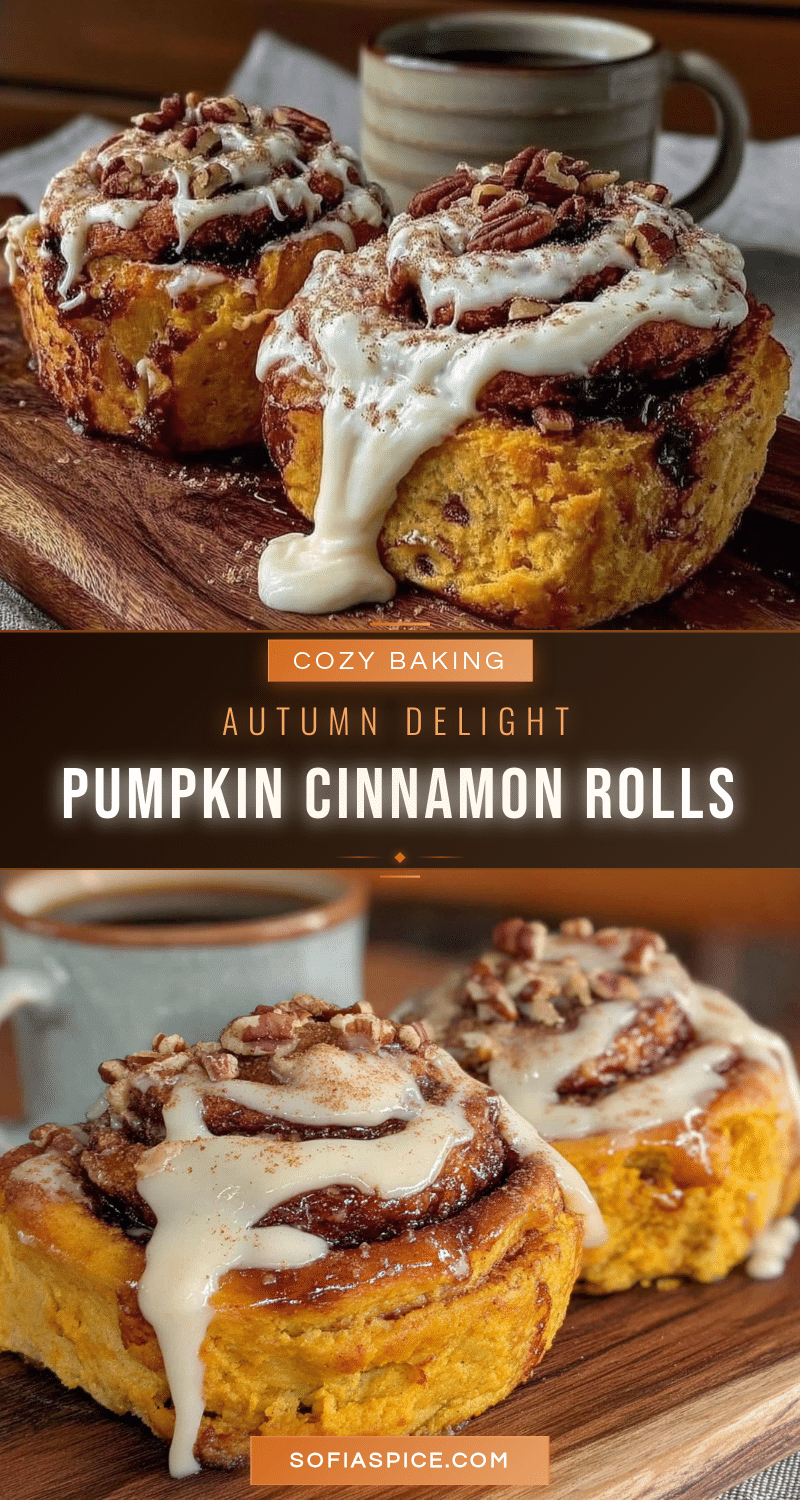 pumpkin cinnamon rolls recipe