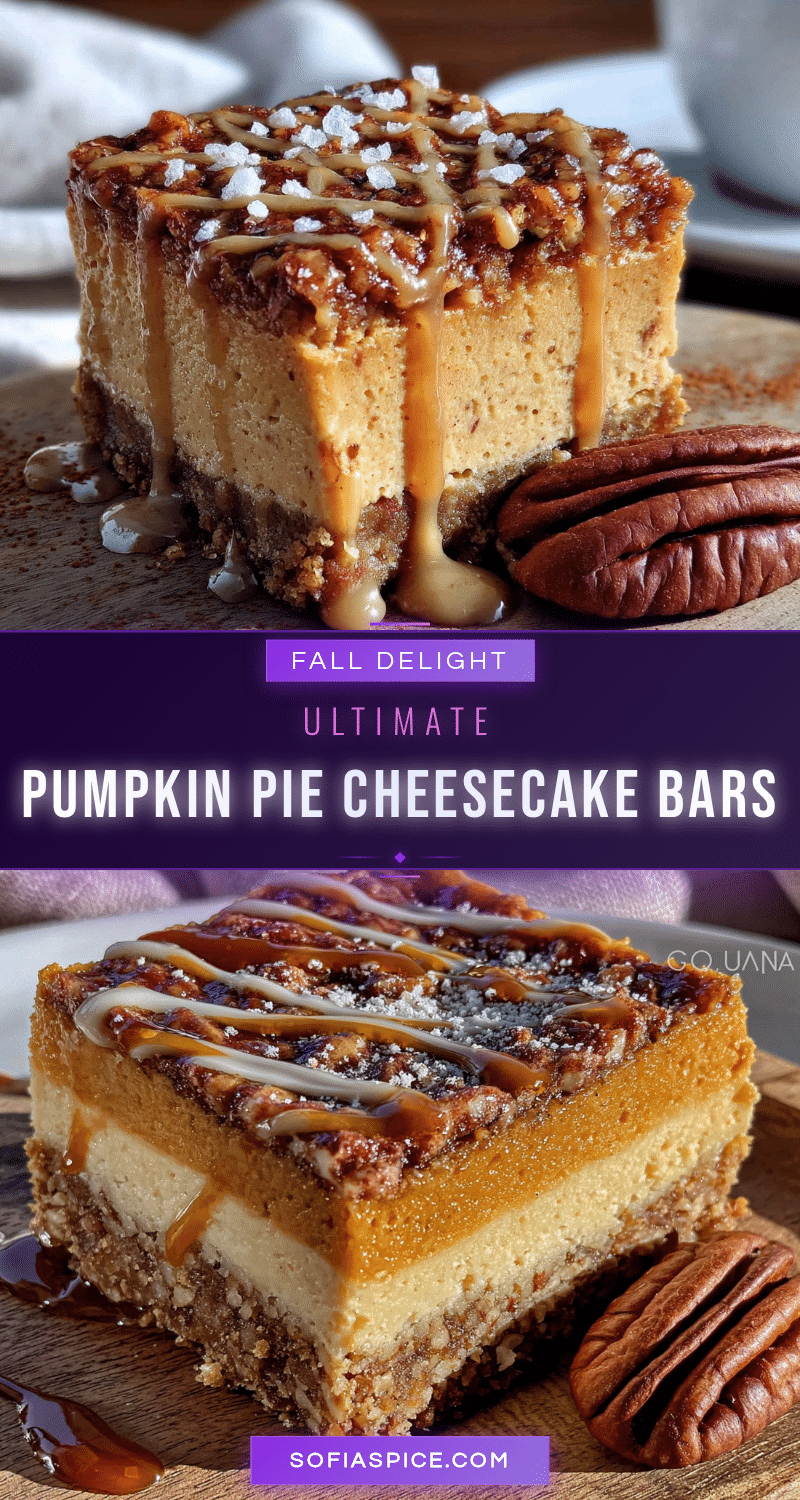 pumpkin pie cheesecake bars recipe