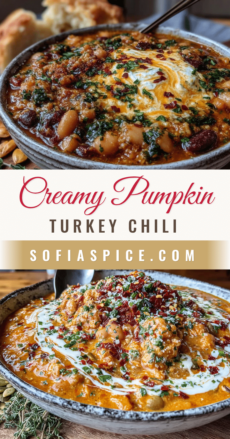 pumpkin turkey chili recipe