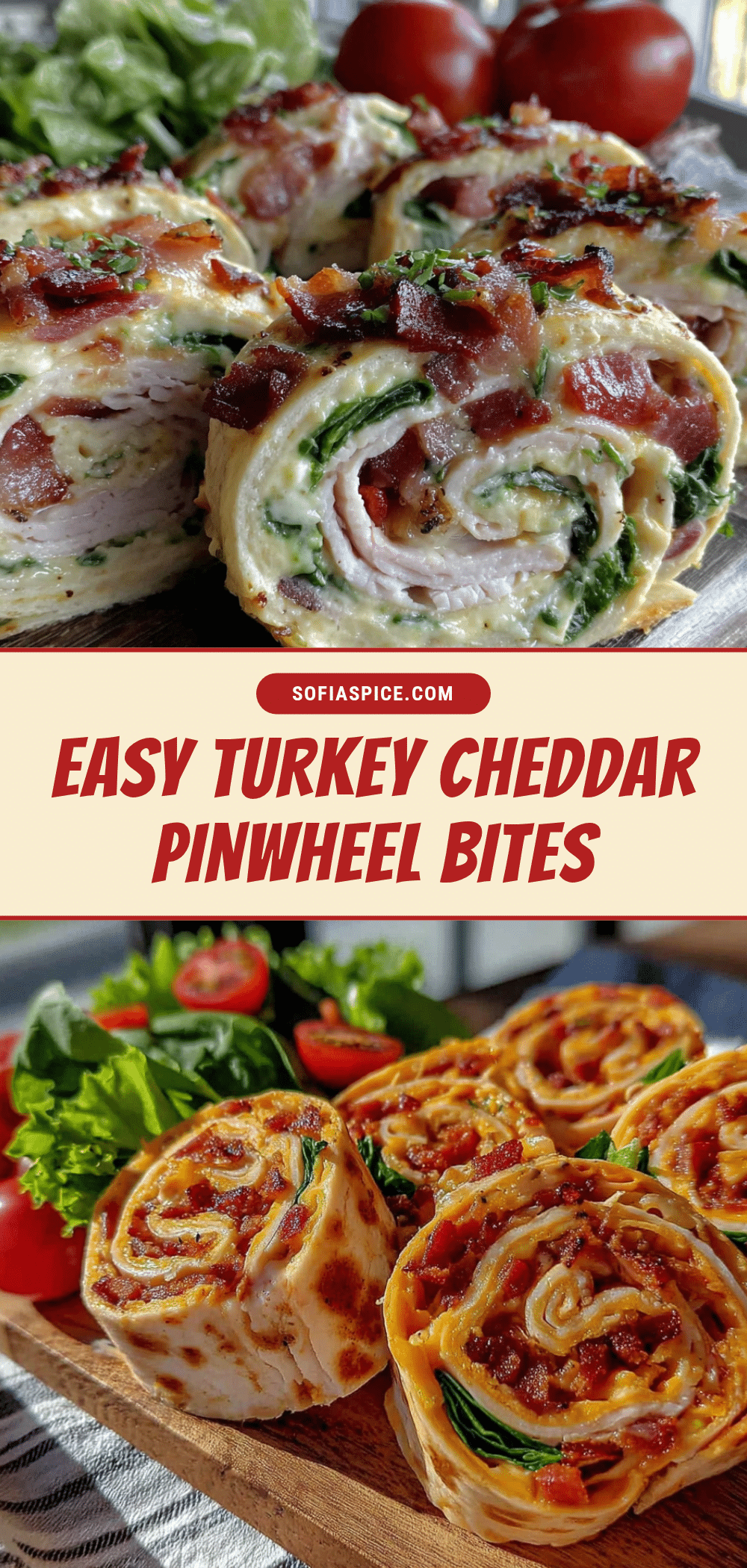 turkey cheddar pinwheel wraps recipe