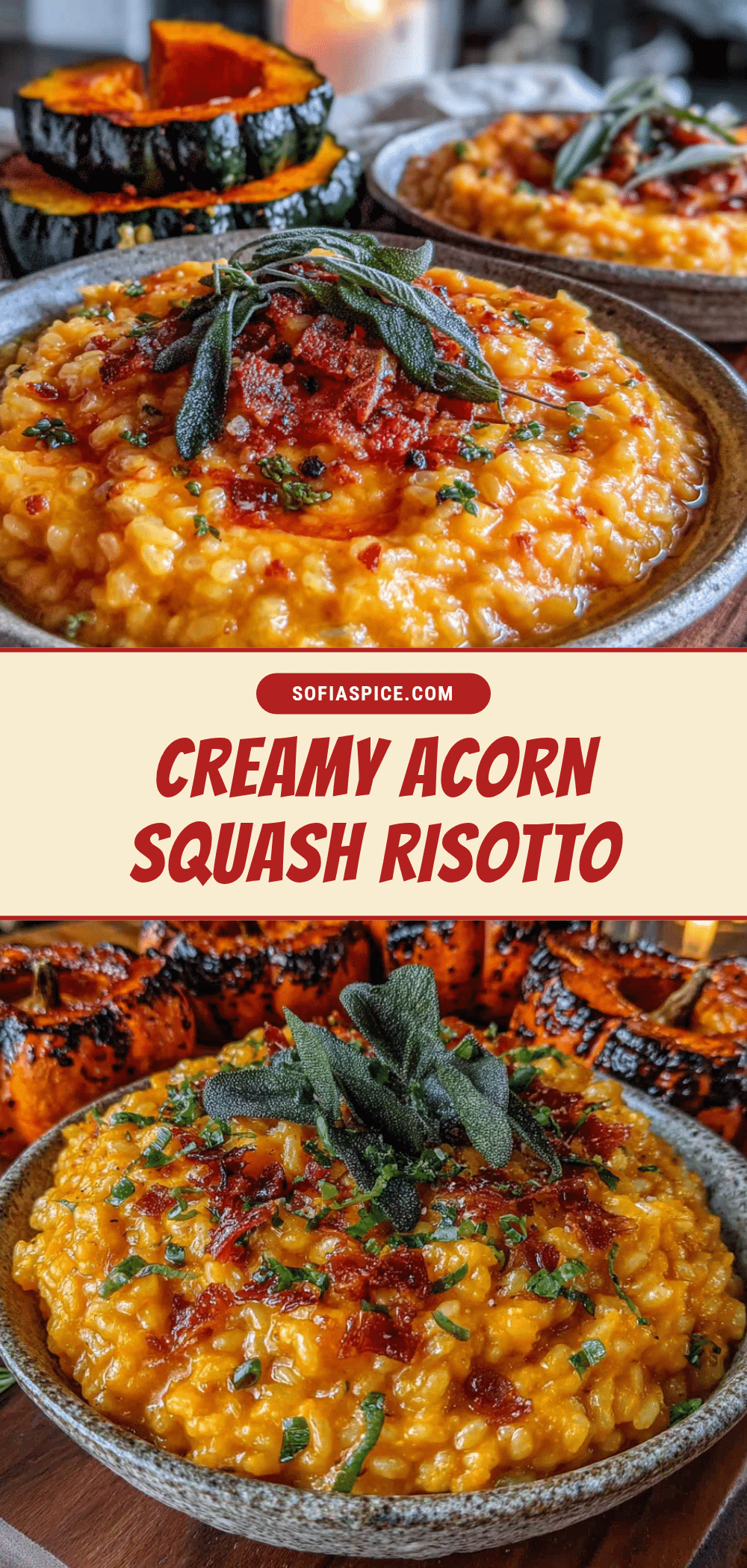 acorn squash risotto recipe