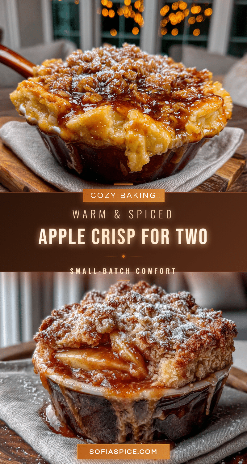 apple crisp for two recipe