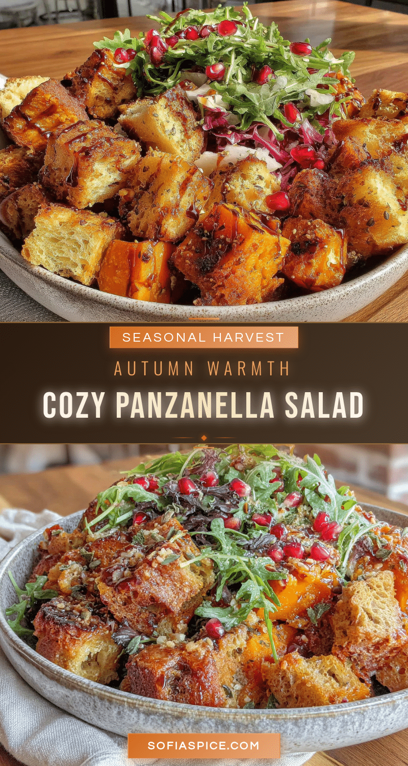 autumn panzanella salad recipe