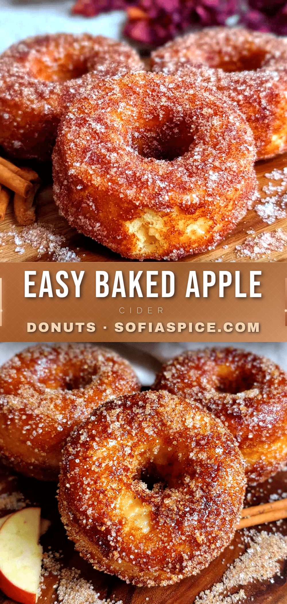 baked apple cider donuts recipe