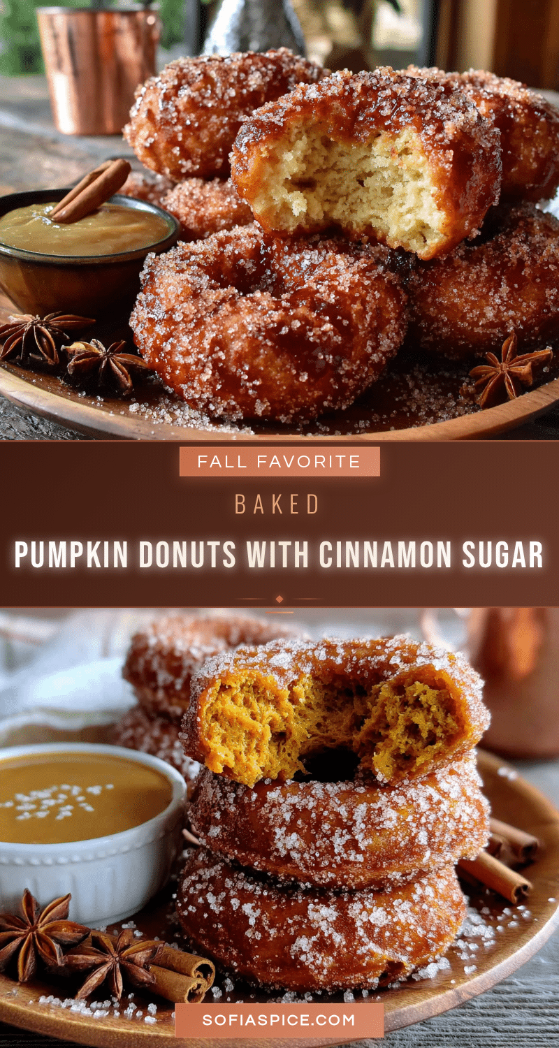 baked pumpkin donuts recipe