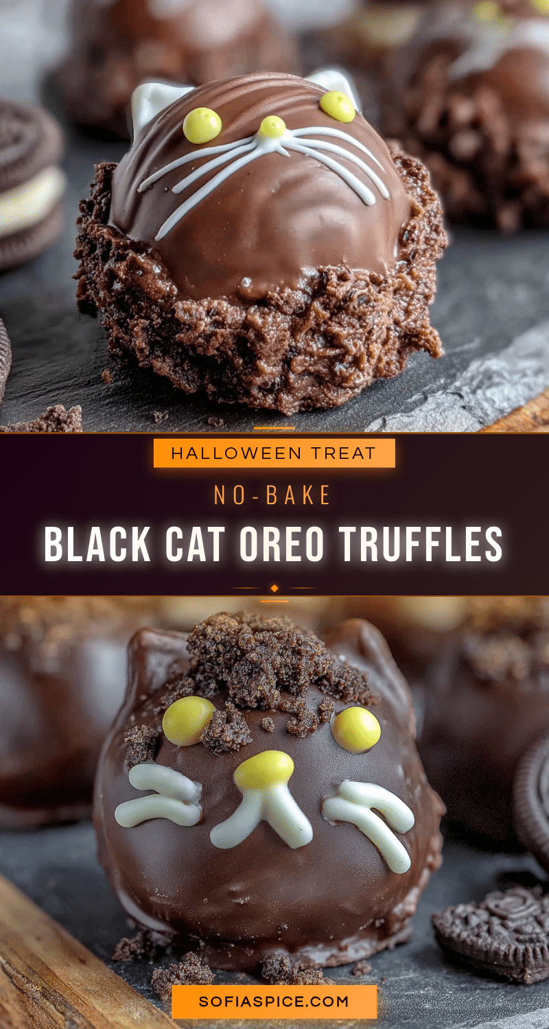 black cat oreo truffles recipe
