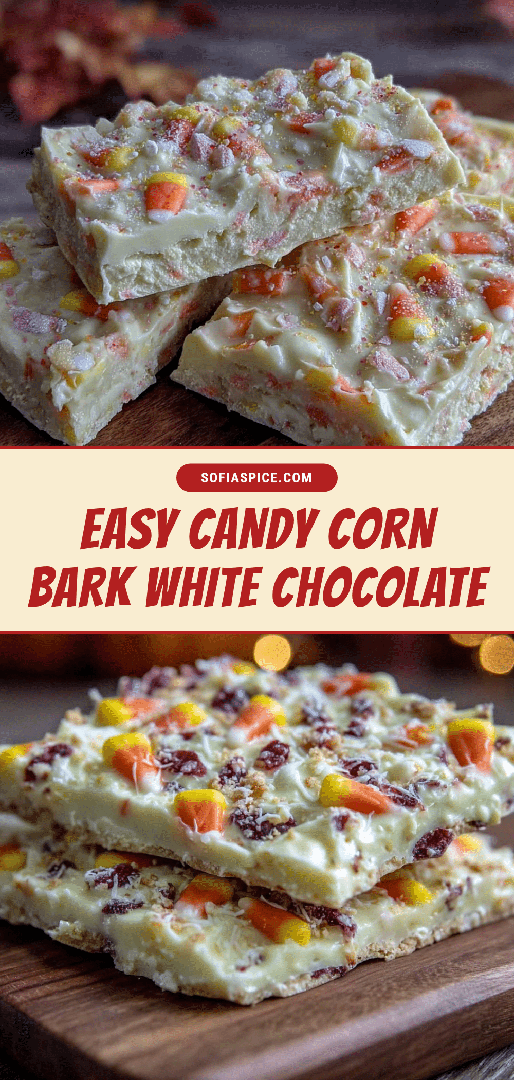 candy corn bark recipe