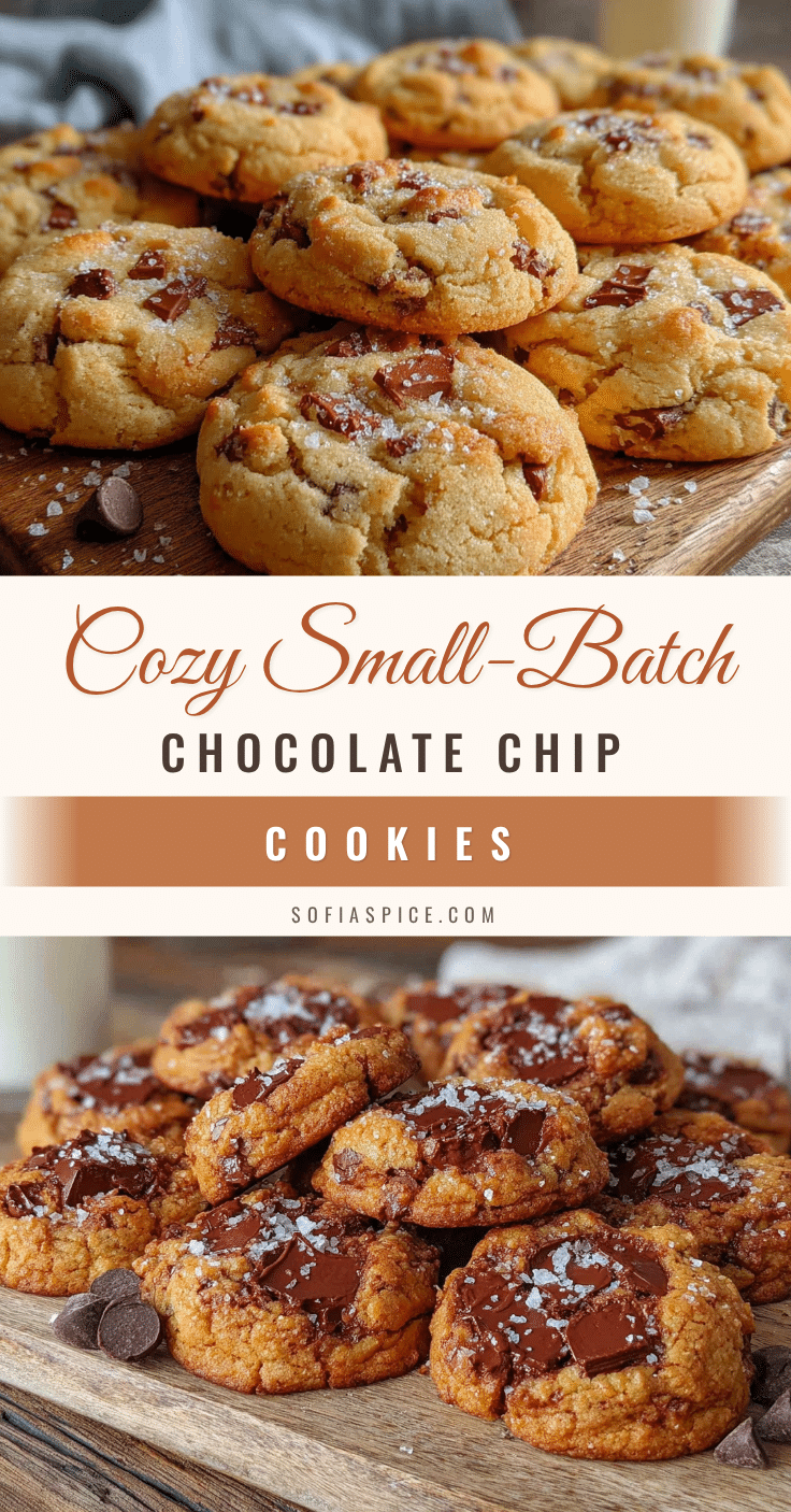 cozy small-batch chocolate chip cookies recipe