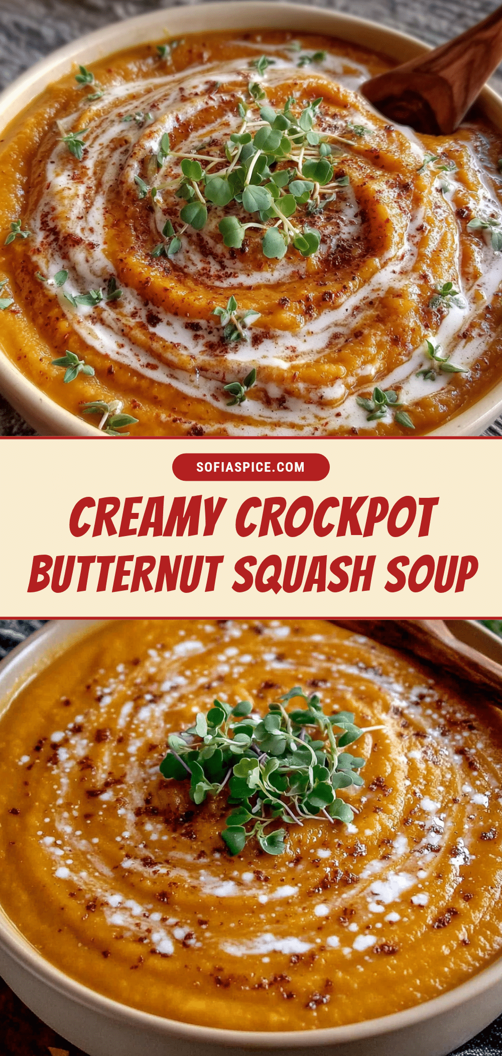 crockpot butternut squash soup with coconut milk recipe