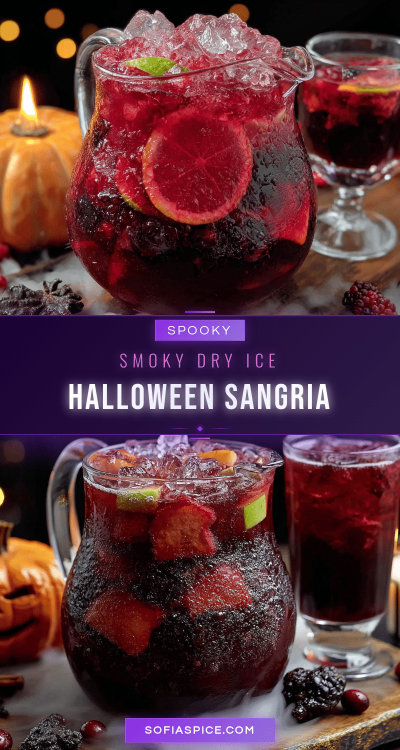 dry ice halloween sangria recipe