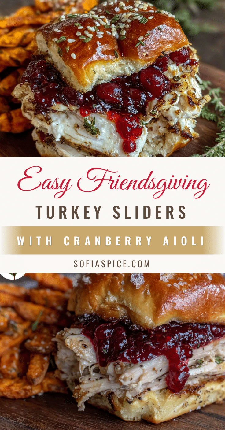 Friendsgiving turkey sliders recipe
