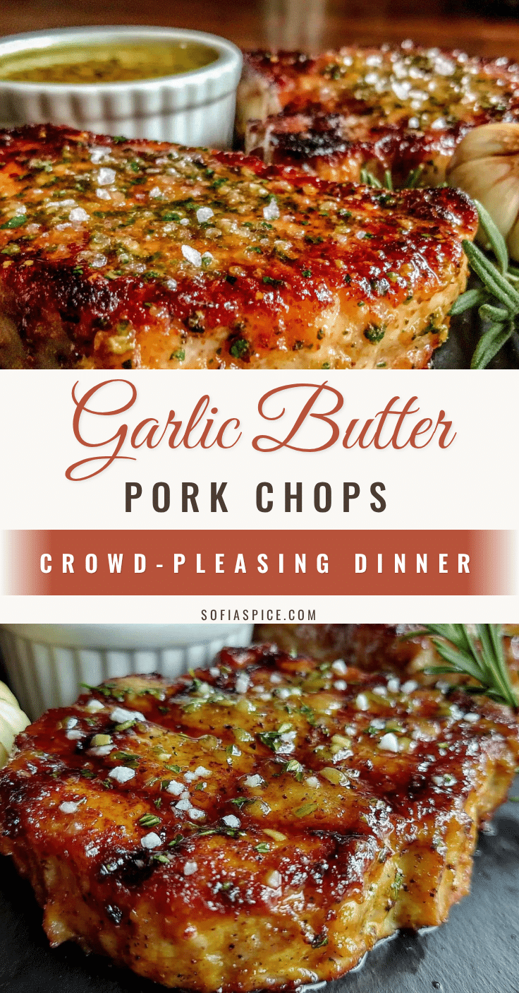 garlic butter pork chops recipe