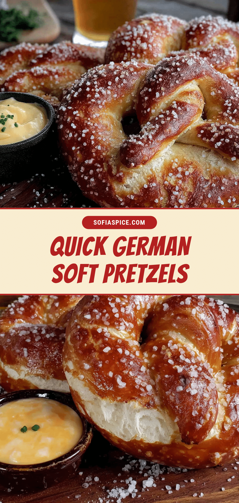 German soft pretzels recipe