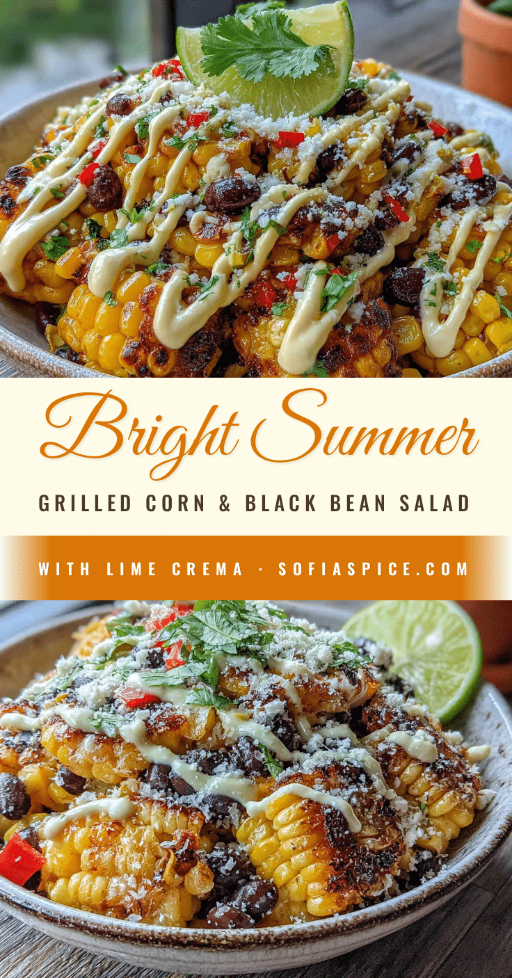 grilled corn and black bean salad recipe