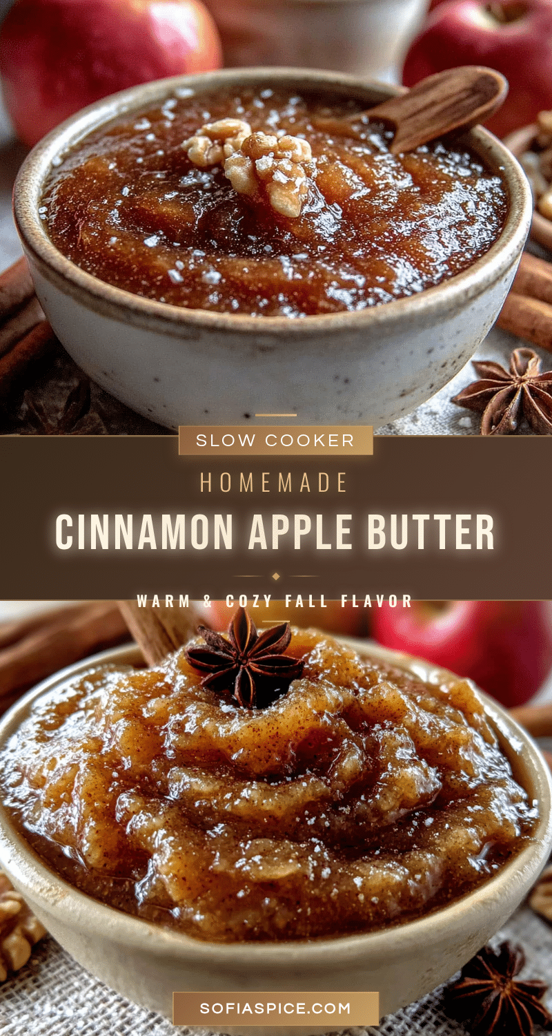 homemade slow cooker cinnamon apple butter recipe