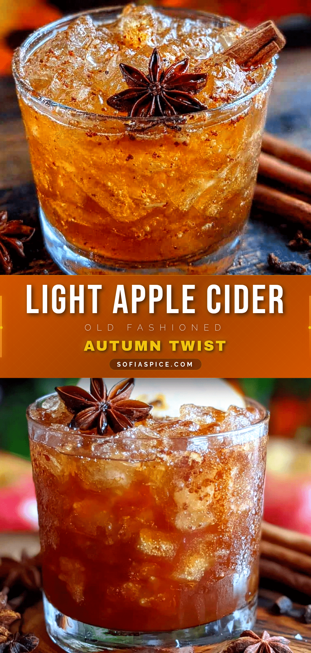 light apple cider old fashioned recipe