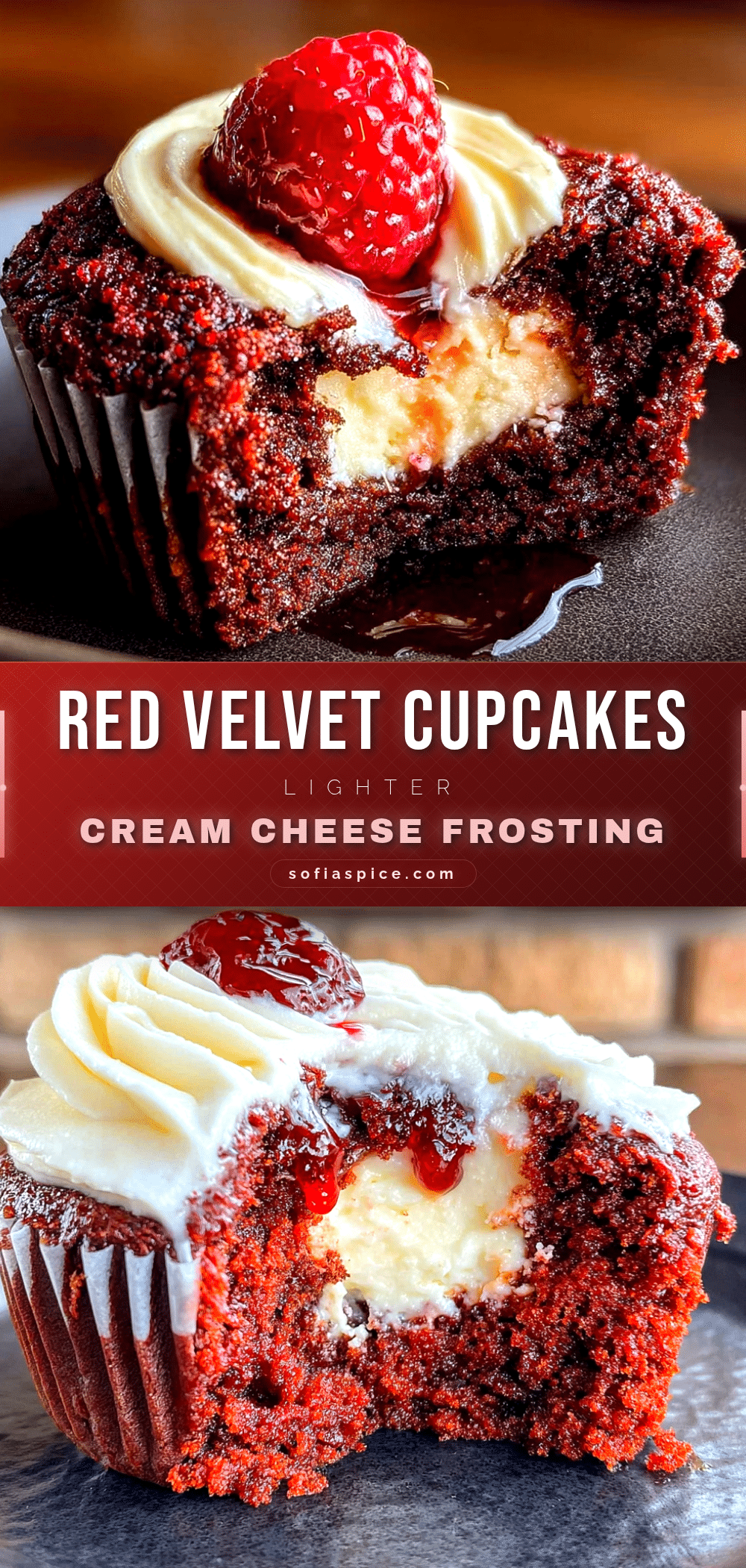 lighter red velvet cupcakes with cream cheese frosting recipe
