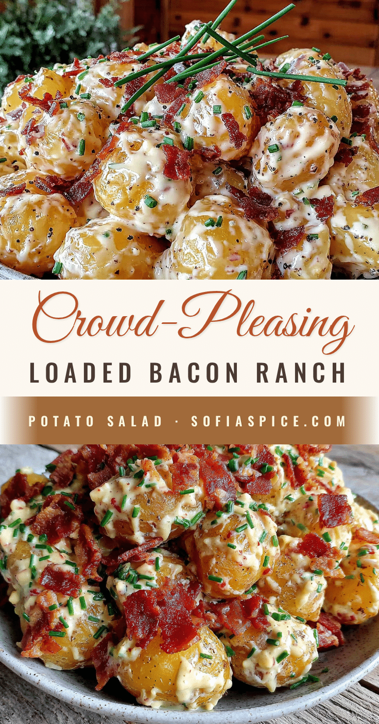 loaded bacon ranch potato salad recipe