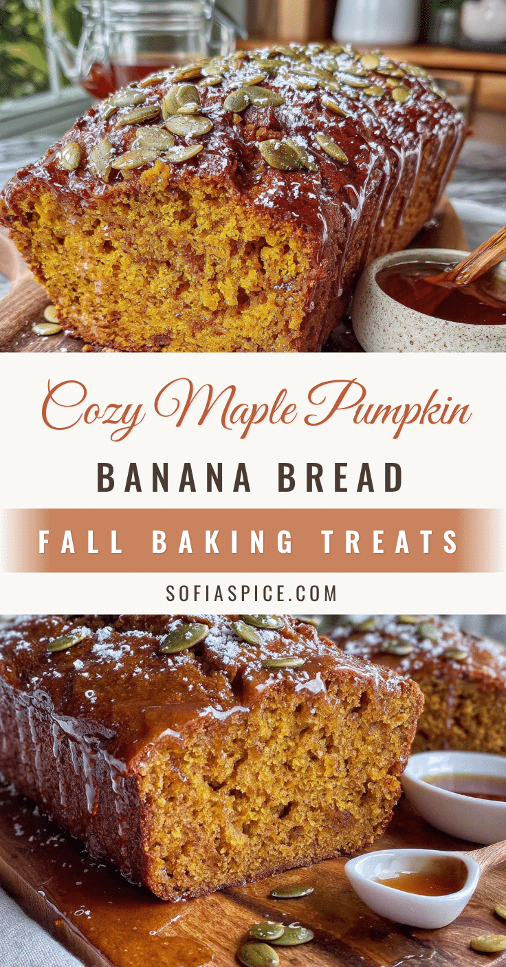 maple pumpkin banana bread recipe
