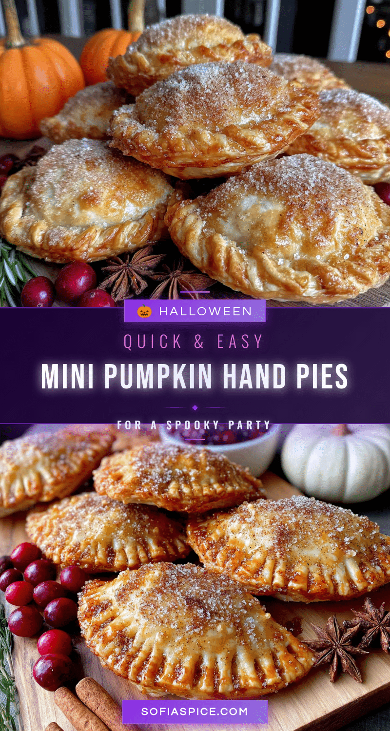 mini pumpkin hand pies recipe