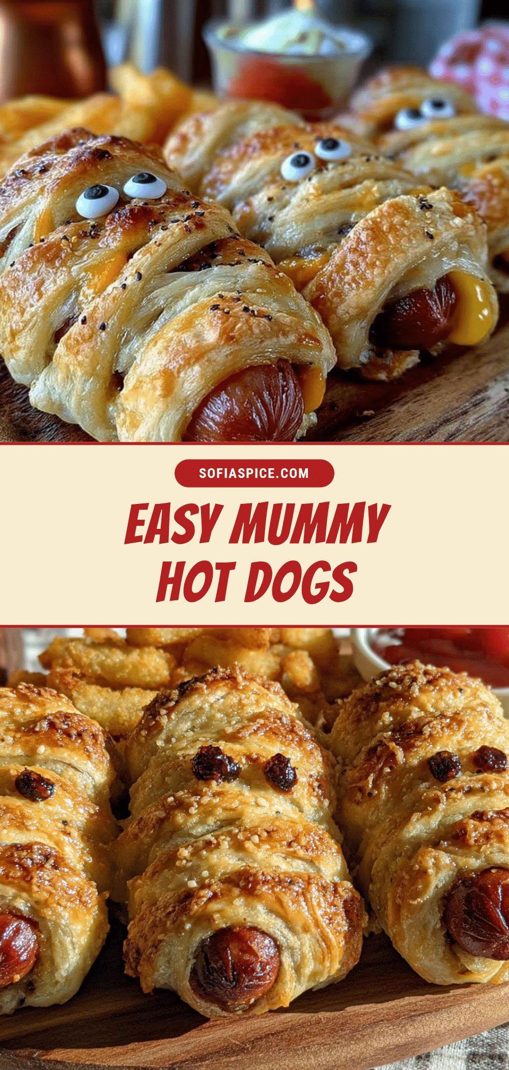 mummy hot dogs recipe