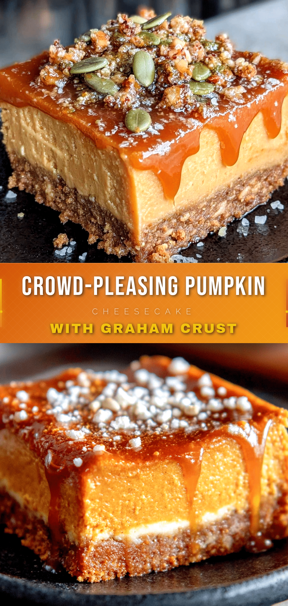 pumpkin cheesecake bars recipe