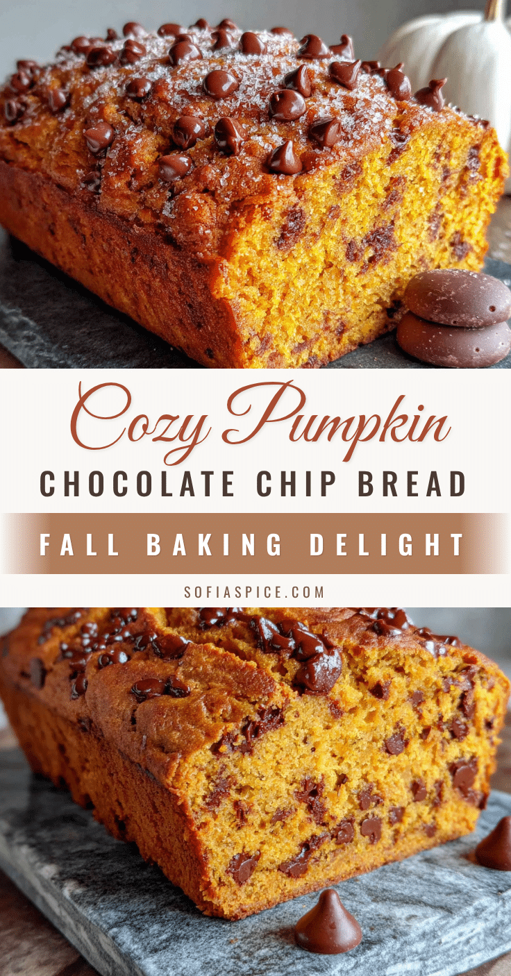 pumpkin chocolate chip bread recipe
